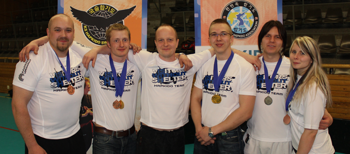 Menestyksekäs kisajoukkue.